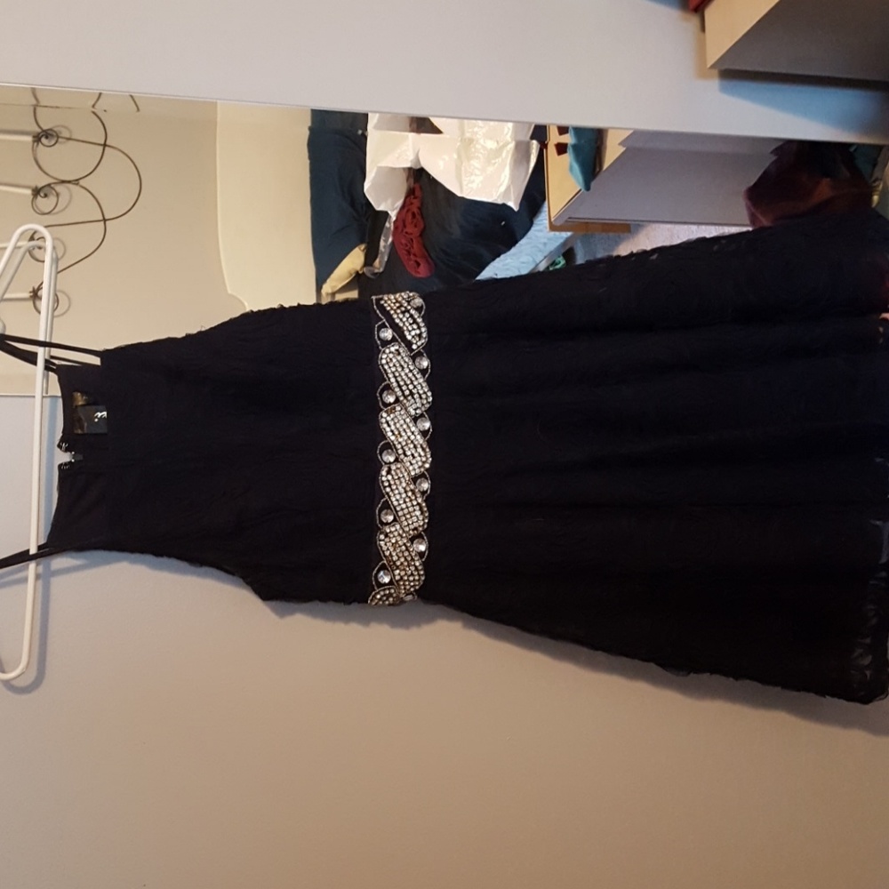 Navy Blue Formal Dress